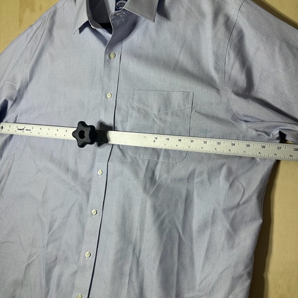 Brooks Brother Button Down Shirt Men’s Size 18 34/35 - Picture 7 of 10